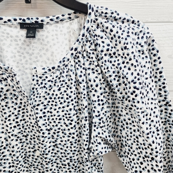 Ann Taylor Office Blouse - Picture 2 of 8